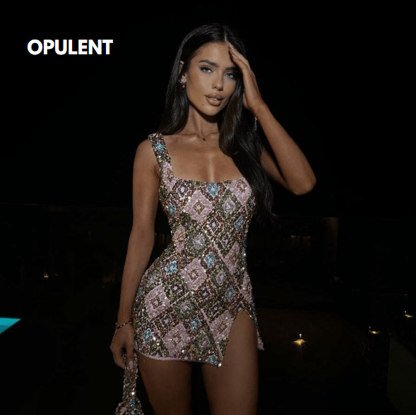 Glitzerndes Traumkleid für Stars