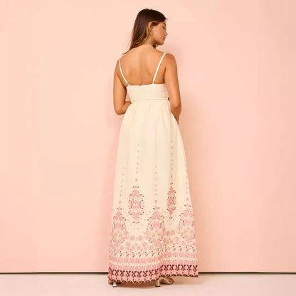 Stilvolles Ärmelloses Druckkleid